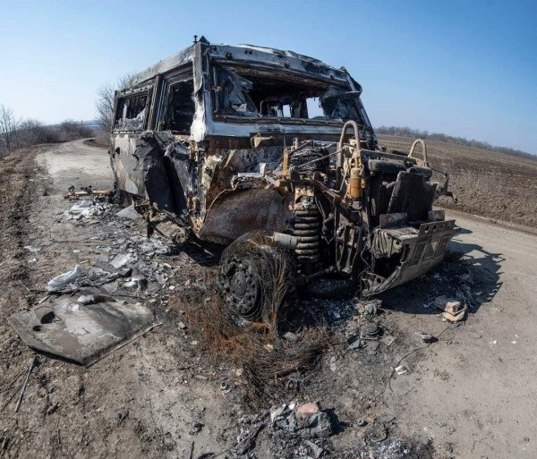 Дніпровська бригада знищила ще однин ворожий автомобіль — «Рись» | Новости Кривого Рога2