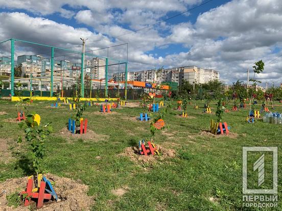 В одному з мікрорайонів Кривого Рогу облаштували «Сад гібіскусів» в пам’ять про полеглих у війні з окупантами військових2