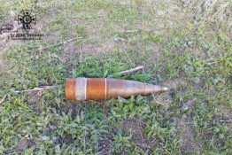 Піротехніки ДСНС Дніпропетровщини знищили 25  боєприпаси на території Криворізького району4