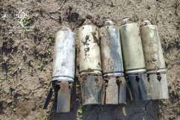 Піротехніки ДСНС Дніпропетровщини знищили 25  боєприпаси на території Криворізького району1