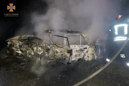 Страшна ДТП у Криворізькому районі: чоловік згорів у власній автівці5