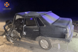Страшна ДТП у Криворізькому районі: чоловік згорів у власній автівці6