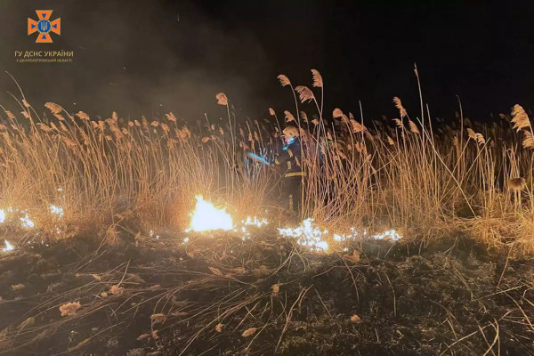 На Дніпропетровщині вогнеборці ліквідовують займання в екосистемах, рятуючи людські оселі від вогню2