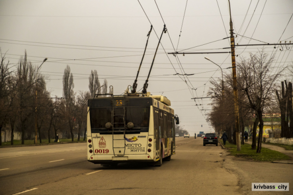 Графік руху тролейбуса №23 у Кривому Розі: як їздить транспорт у вихідні та робочі дні0