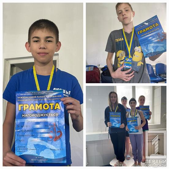 Вихованці ДЮСШ №7 здобули перемоги на турнірі з плавання в Одесі1