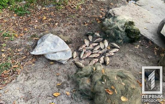 Два вида риби та збитки на майже 40 тисяч гривень: на Криворіжжі затримано браконьєра