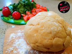 Кулінарний блог А. Паукової: Кіш з лососем, шпинатом і чері1