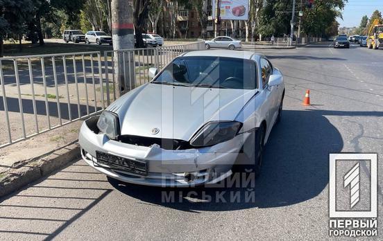 У Кривому Розі не розїхалися Hyundai Tiburon та Accent