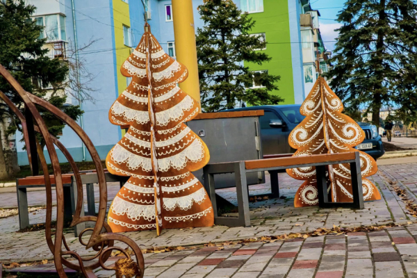 Ялинка Незламності з’явилася у одній з громад Криворіжжя: як і чим її прикрашали6