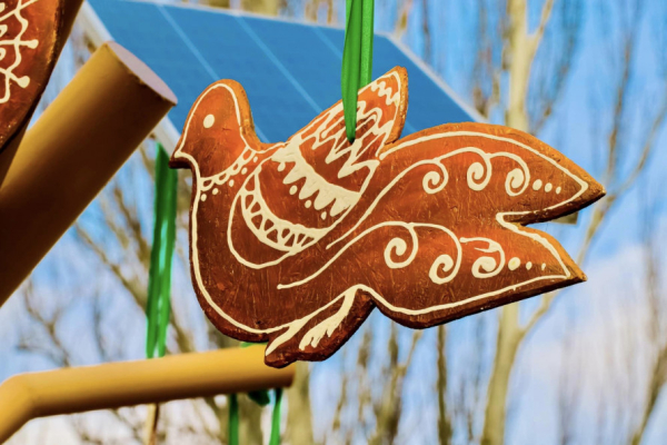 Ялинка Незламності з’явилася у одній з громад Криворіжжя: як і чим її прикрашали8