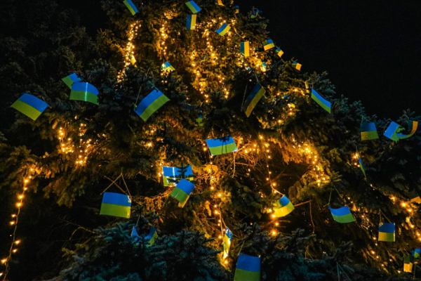Ялинка Незламності з’явилася у одній з громад Криворіжжя: як і чим її прикрашали3