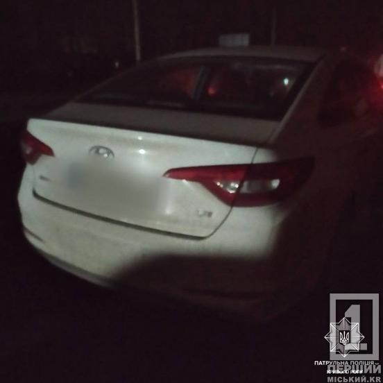 Зізнався про випите: у Кривому Розі спіймали нетверезого водія Hyundai1