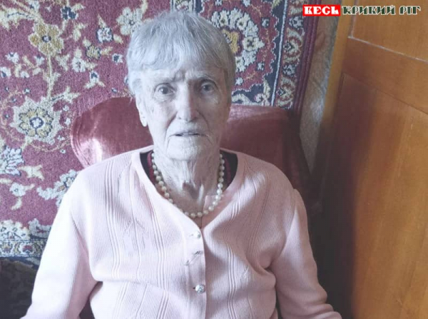 Ніна Донченко святкує 100-річний ювілей в Кривому Розі