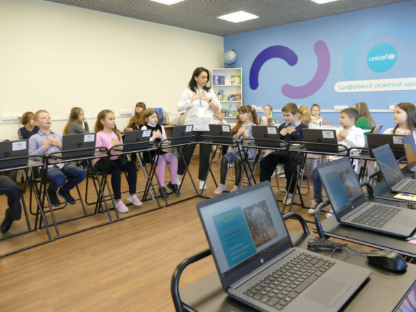 За підтримки UNICEF у Кривому Розі відкрився перший Digital Learning Centre для дітей: його переваги1