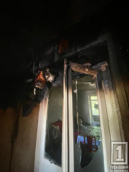 Біда через електролічильник: у Кривому Розі на вулиці Панаса Мирного вирувала пожежа7