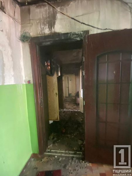 Біда через електролічильник: у Кривому Розі на вулиці Панаса Мирного вирувала пожежа4