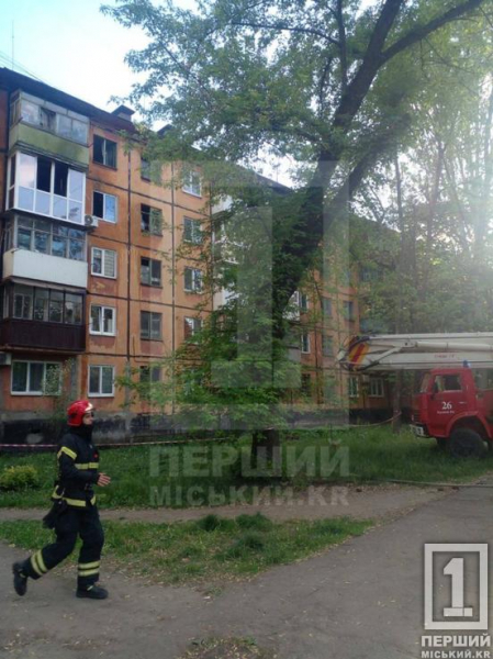 У Довгинцівському районі Кривого Рогу палала квартира: постраждала жінка2