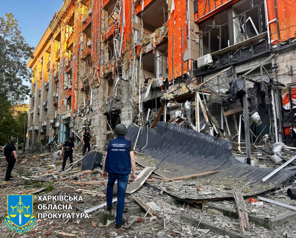 Внаслідок вчорашнього обстрілу житлових масивів Харкова загинуло 12 і поранено майже 70 людей0