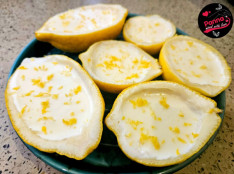 Кулінарний блог А. Паукової: Десерт за 3 хвилини - без желатину та збивання! Літня лимонна насолода1