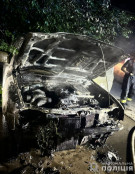 На Дніпропетровщині невідомі підпалили автомобіль військового0