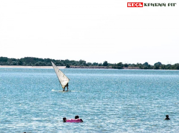 Водойма у Зеленодольську Криворізького району