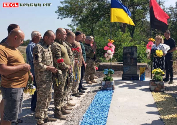 Відкриття пам’ятного знаку на честь полеглих інгульчан в Потьомкіному