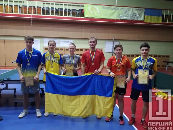 Абсолютна чемпіонка та два талановитих призера: криворіжці опинилися серед кращих на ЧО з настільного тенісу2