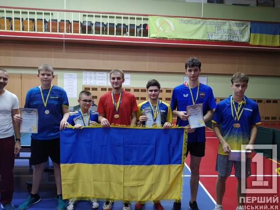 Абсолютна чемпіонка та два талановитих призера: криворіжці опинилися серед кращих на ЧО з настільного тенісу3