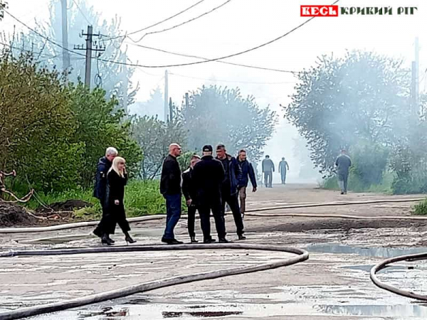 Пожежа в екосистемі на Карачунах в Кривому Розі