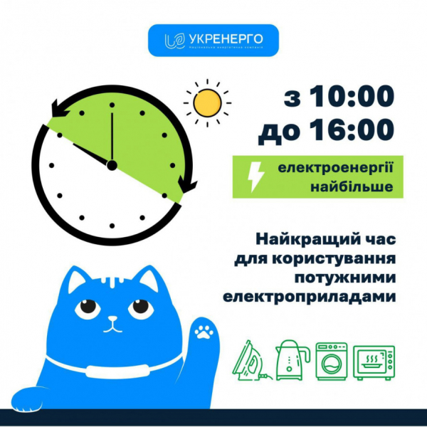 Укренерго закликає до економії: криворіжців просять менше використовувати електроенергії ввечері1