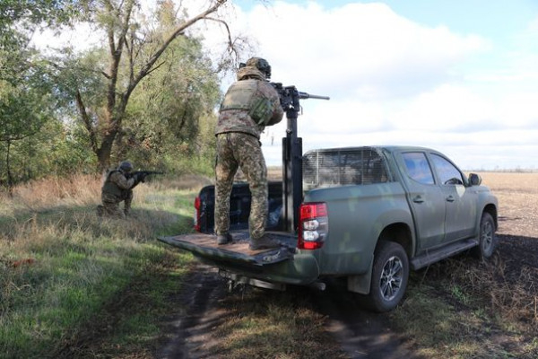 Як криворізькі нацгвардійці «полюють» на ворожі дрони1