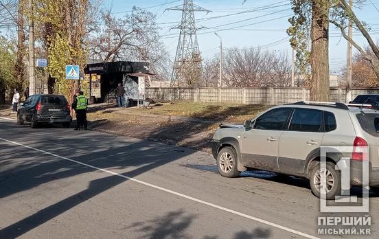 У Кривому Розі на Світальського Hyundai Tucson влетів у Mitsubishi