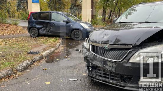 Водії витрачатимуться на ремонт: у Кривому Розі на Бизова через ДТП добряче дісталося Skoda і Nissan3