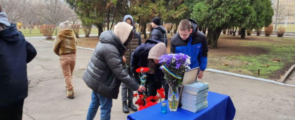 У Кривому Розі вшанували пам’ять мужнього Воїна Юрія Романченка3