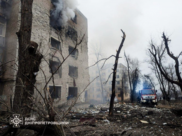 У Кривому Розі ліквідовують наслідки ракетної атаки 17 січня: що відомо 12