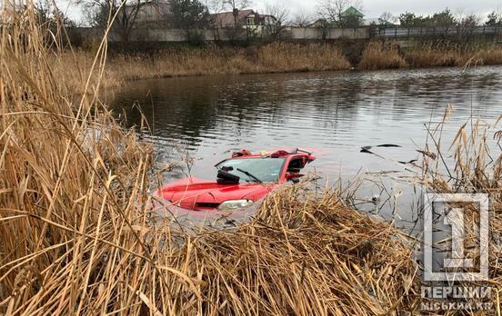 У Криворізькому районі авто злетіло з дороги у воду: водій загинув