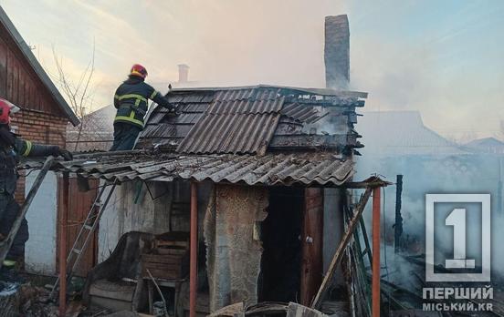 Все було в густому диму: минулої доби у Кривому Розі горіли будівлі в різних районах міста