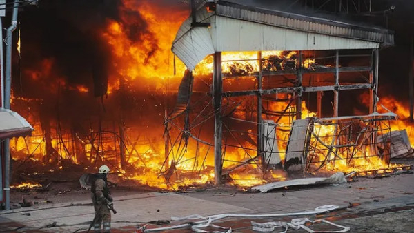 Російські окупанти атакували Харків 20 безпілотниками сьогодні вранці — постраждали 4 містян0