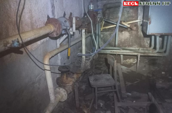 Стан тепломереж в одному з будинків в Кривому Розі