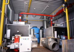 Комунальне підприємство «Криворіжтепломережа» продовжує комплексну роботу з підготовки до опалювального сезону - в тому числі встановлюються блочно-модульні котельні3