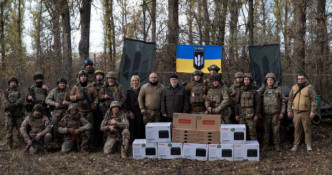 Бійцям 129-ї бригади від Кривого Рогу передали квадроцикли та обладнання0