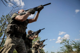 З початку цієї доби на фронті відбулося 70 бойових зіткнень0