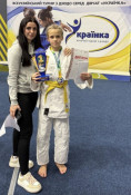 12-річна Вікторія Овчиннікова з Кривого Рогу здобула золото на всеукраїнському турнірі