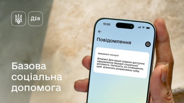 Базова соціальна допомога - фото Мінцифри