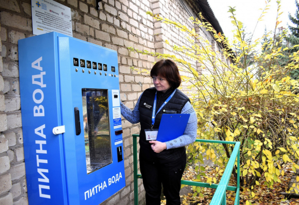 Чиста і без обмежень: у громаді Криворіжжя встановили станцію очищення води1