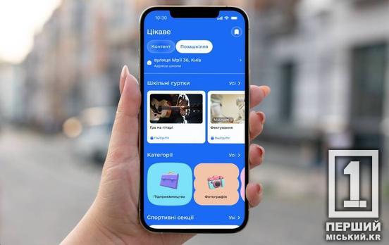 Додаткові знання неподалік від дому: у «Мрію» додали список із кількох тисяч гуртків для дітей