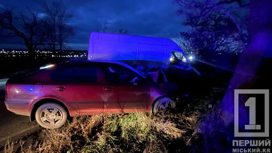 Дві автотрощі в одному місці: у Кривому Розі зіштовхнулися бус із Skoda, потім «приєдналися» ще два легковики1