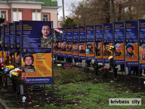 Герої серед нас: у Покровському районі відкрили Алею Слави1