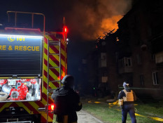 Масована атака дронами на Кам’янське: поранені люди, пожежі та руйнування3