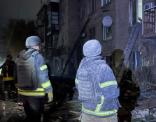 Масована атака дронами на Кам’янське: поранені люди, пожежі та руйнування2